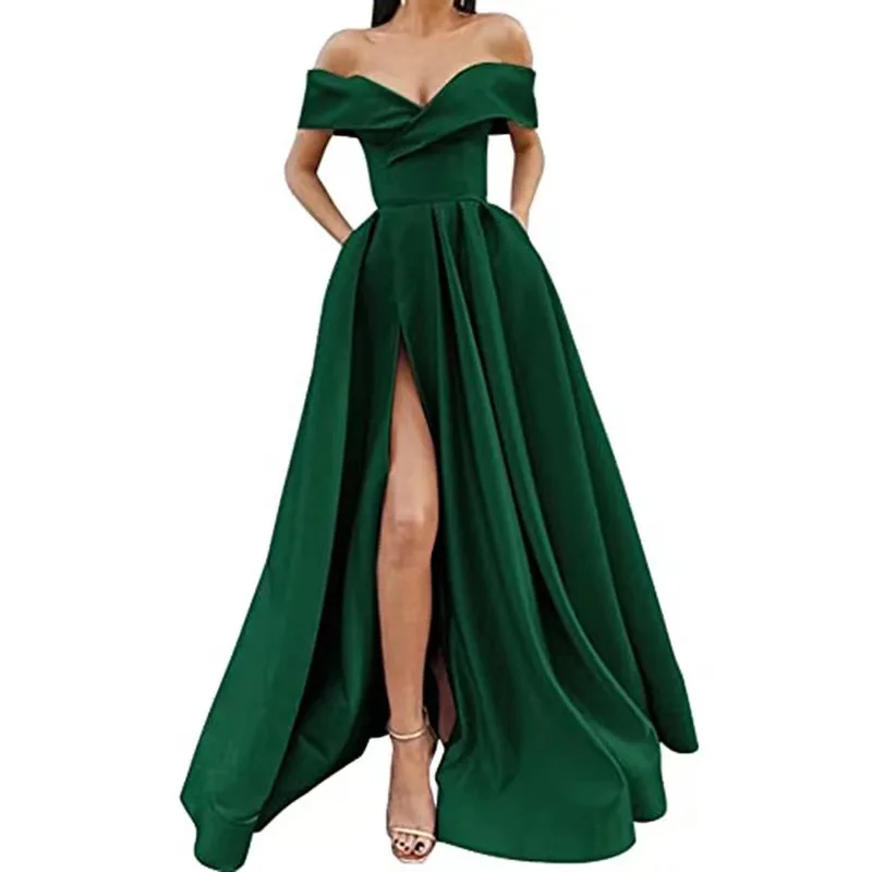 Vestido formal f multicolorido, decote em v profundo, cintura alta, sem mangas, vestido de baile de princesa, verão 20...