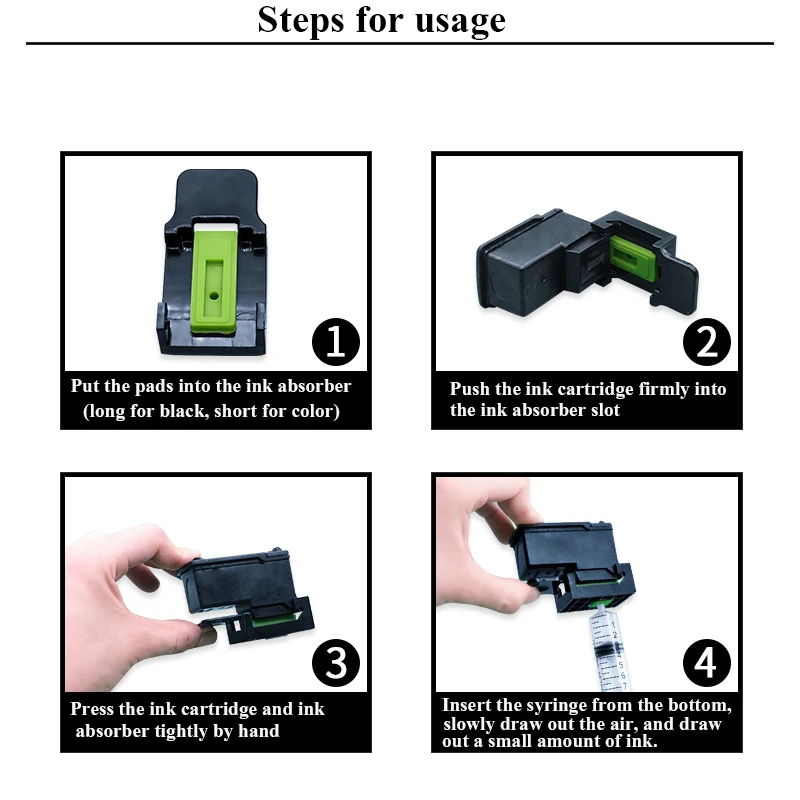 Imagem -03 - Cartucho de Tinta Recarregável para Impressora Substituição para Canon Ip2800 Ip2850 Mg2400 Mg2450 Mg2455 Pg545xl Cl545 xl Pg545 Cl546