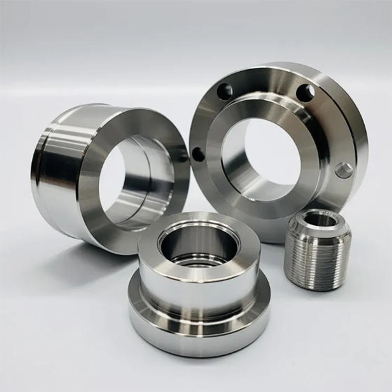 

OEM Service Обработка с ЧПУ Изготовленная на заказ муфта из нержавеющей стали с несколькими спецификациями