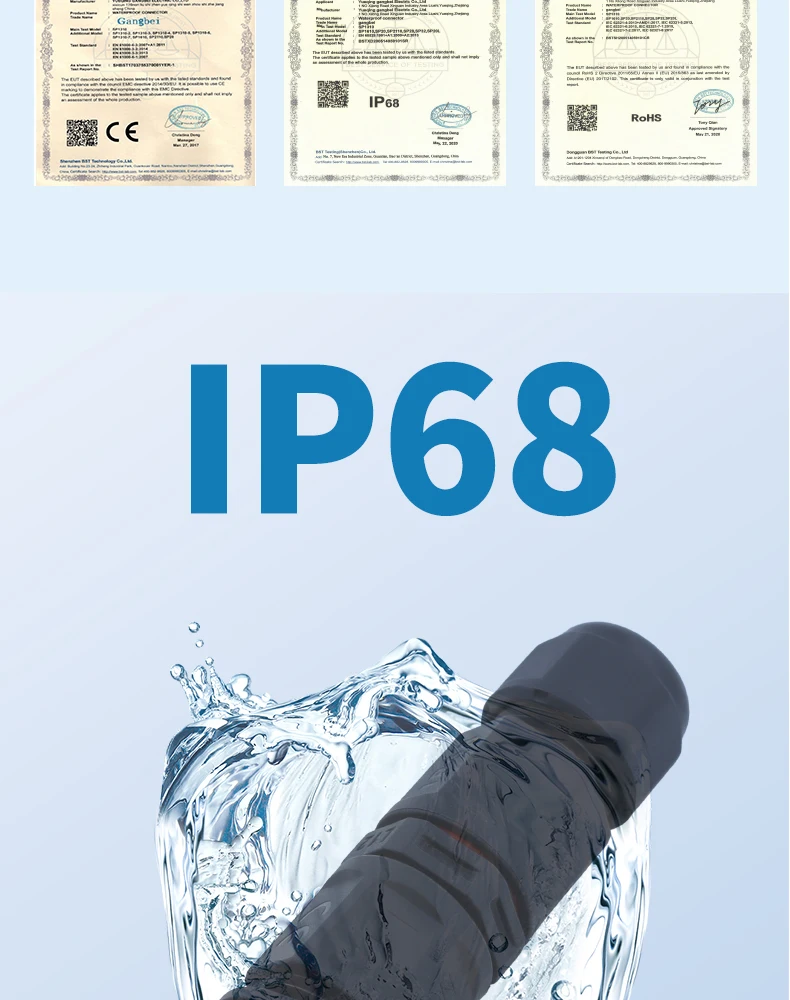 IP68 L12 L16 L20 L25 Waterproof Cable Connector 2/3/4Pin Screw Wiring Terminal Wire Connectors for Electrical Light Junction Box