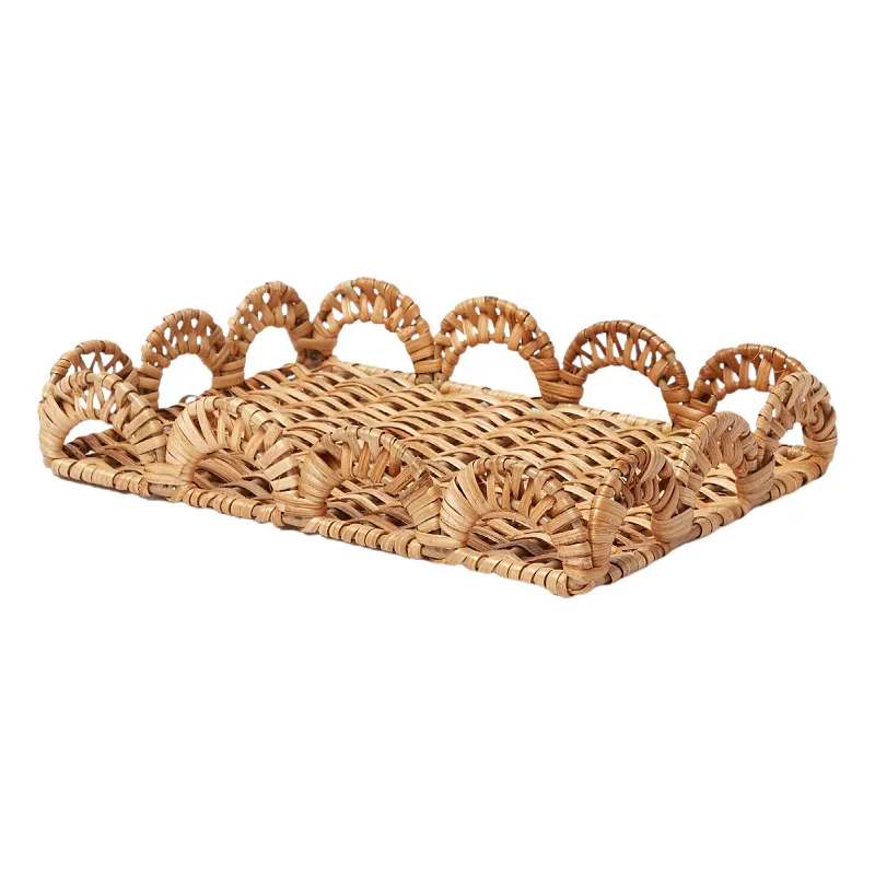 Real rattan storage basket toilet bathroom balcony clothes hotel supplies sundries storage basket mildew-proof
