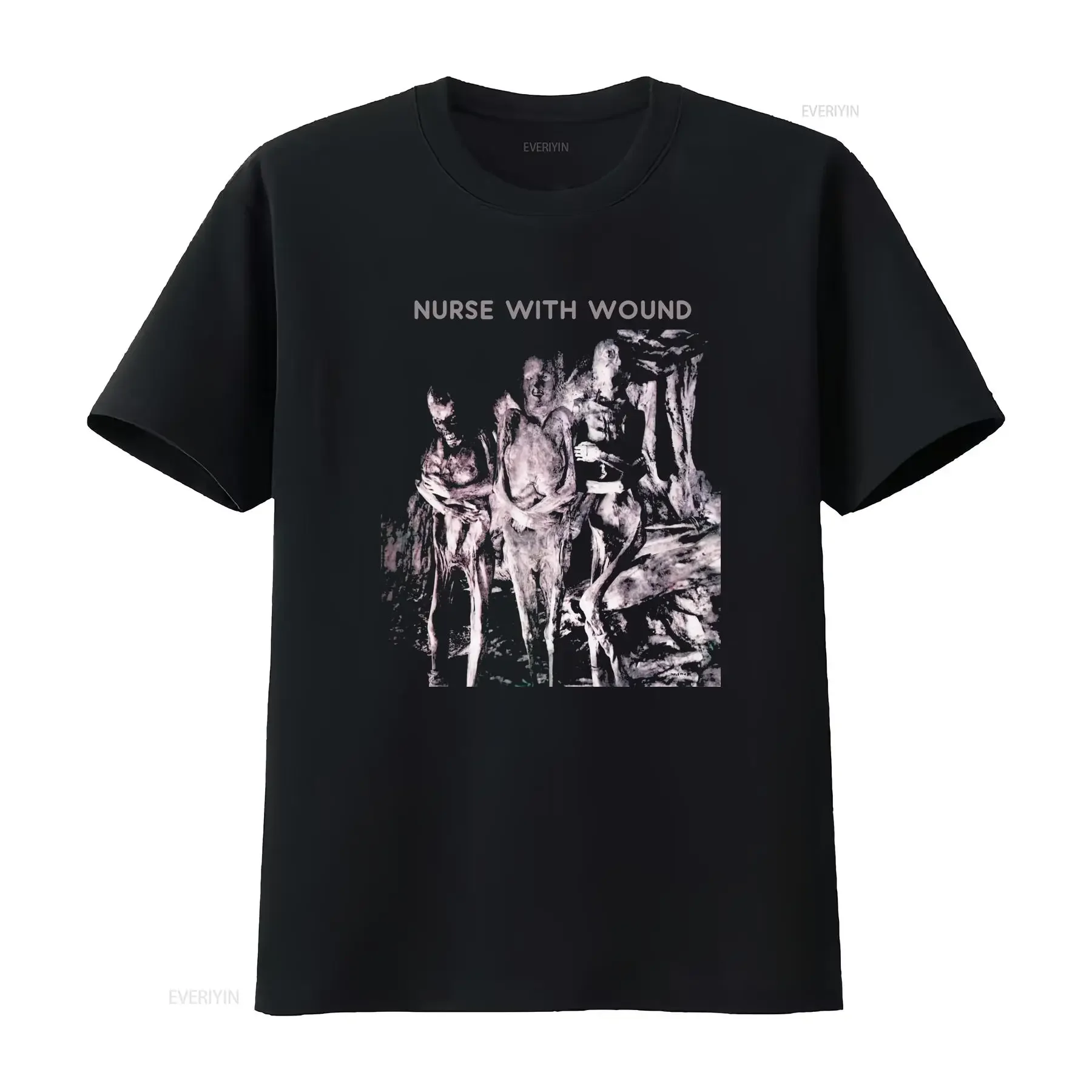 

Футболка медсестры с ранами, шумовая футболка с длинными или короткими рукавами, винтажный стираный модный топ для повседневной носки, дышащая дизайнерская одежда