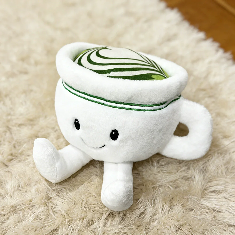HEISSE NEUHEIT: 12cm Matcha Plüschtiere, Niedliche Weiche Cartoon-Kissen, Anime-Puppen als Geburtstags- und Weihnachtsgeschenk für Kinder