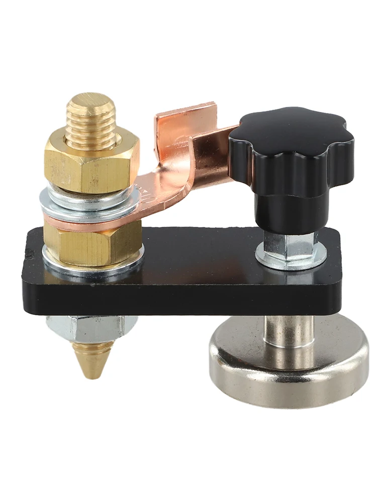 Welding Magnetic Head Magnetic Welding Clamp 6mm Thick Insulation Board Fast Grounding Solution For Metal Surfaces