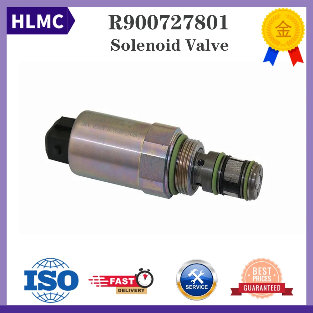 

Construction Machinery Parts Excavator FTDRE4K13/8 R900727801 24V/0.8A Solenoid Valve R900727801 For Rexroth Control Pump