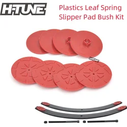 4x4 Accessories Rear Leaf Spring Plastics Slipper Pad Kits Silencer Block Round Anti Squeak Wear Pads