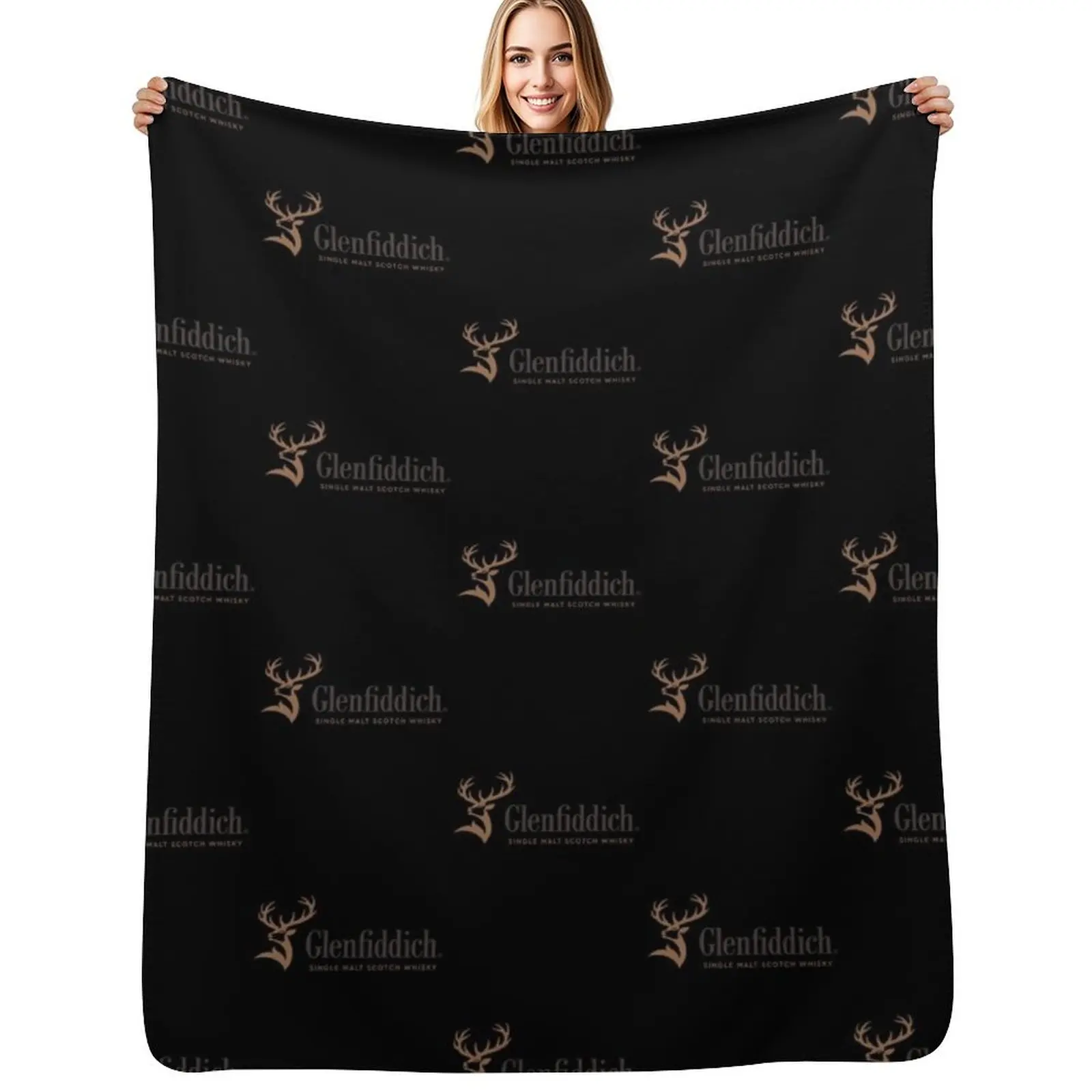 Glenfiddich Throw Blanket Decorative Throw for babies funny gift halloween Flannel Luxury Thicken Blankets