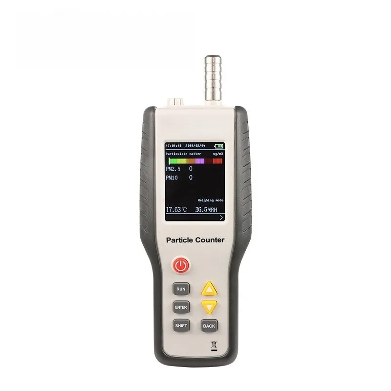 High Precision Handheld Air Quality Detector Industrial Dust Concentration Meter Airborne Particle Counter PM2.5 PM10 Dust