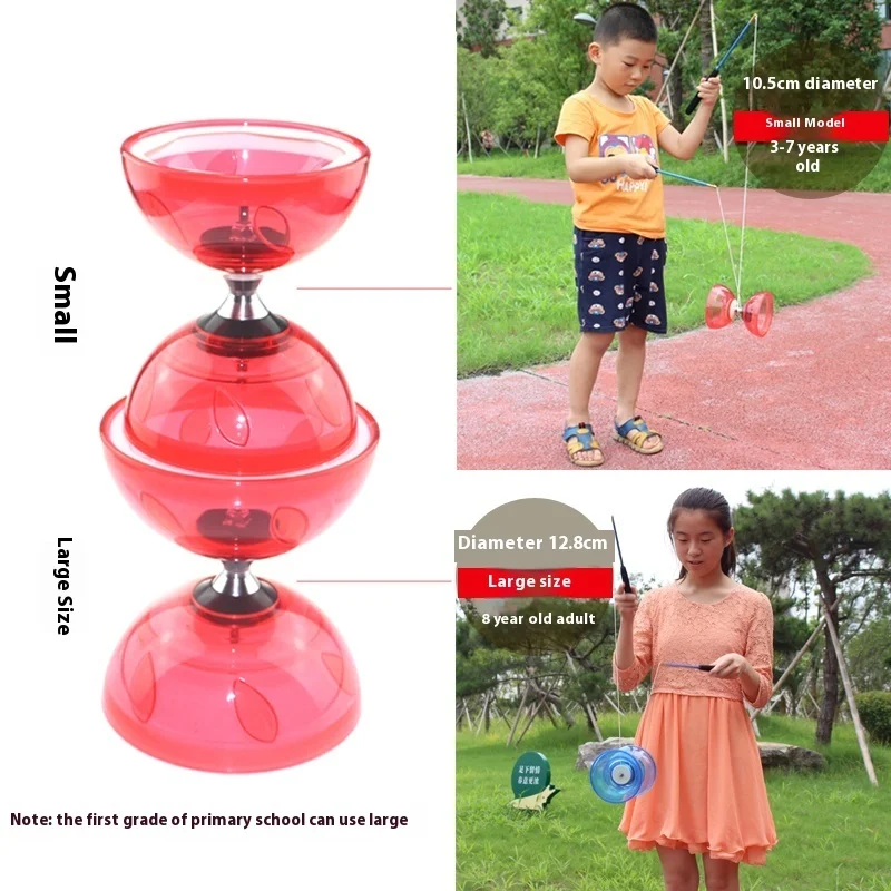 Luminous Soft Rubber Jianzi Toy For Kids And Elderly Elementary School Students Pulling Bell Outdoor Fun And Sports