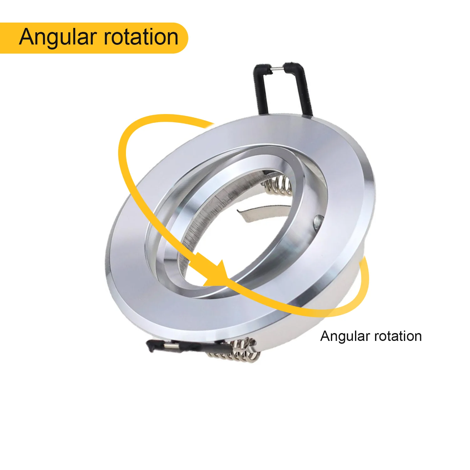 Adjustable LED Recessed Ceiling Downlight Mounting GU10/MR16 SBulb Lamp Holder Base Spot Lighting Fixture Accessories