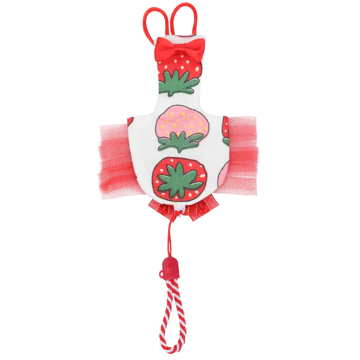

Diapers Parrot Clothes Dog Costumes Clothing Flight Suit Small Animals Apparel for Bird Red