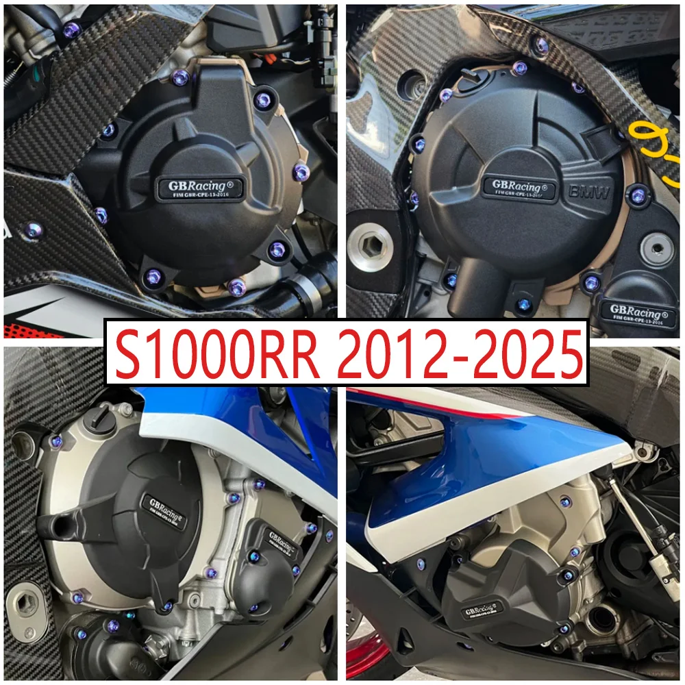 FLAWLESSTI Gr5 التيتانيوم الترباس قابض مغناطيسي Themostat Pluse غطاء مضخة المياه الترباس ل S1000RR GBRacing #1