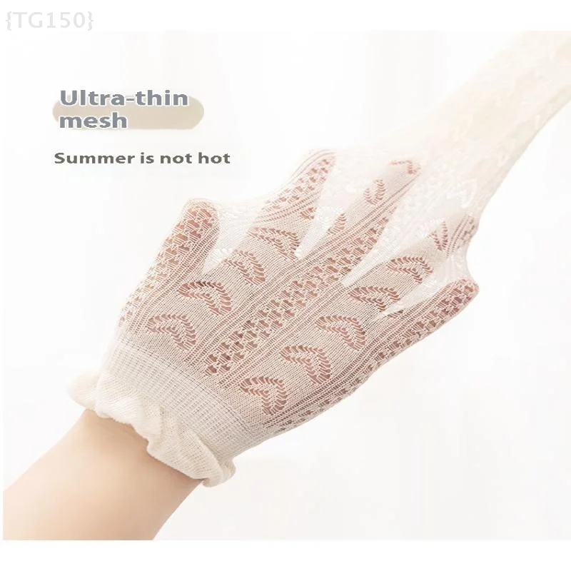 3 paia di calze principessa con volant in pizzo bianco - Calzini lunghi per bambini sottili e traspiranti in rete estiva per 3-12 anni