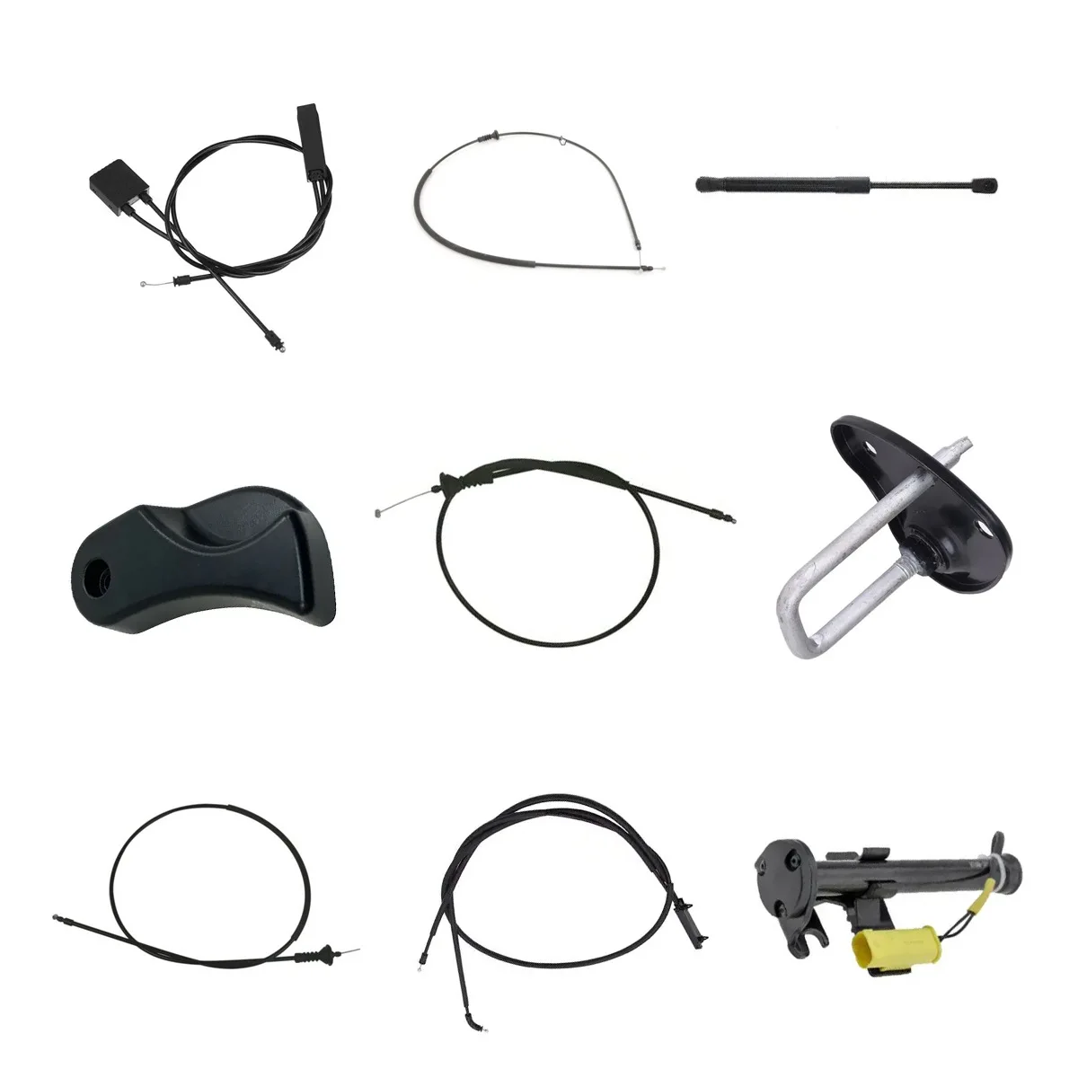 Stock High Quality Front Hood Release Cable Bowden Cable For BMW X1 1 Series X2 MINI Cooper 2014-2022 OE 51237300571 51237300573