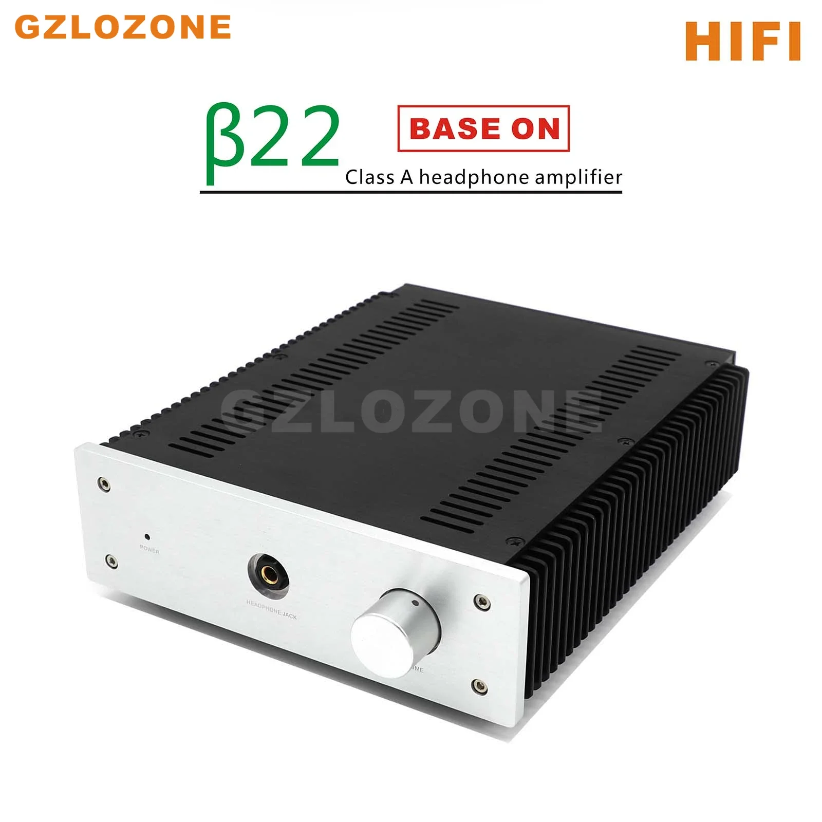 Classic B22 Stereo Class A Headphone Amplifier Base On β22 (Beta 22) Amplifier With Output Protection