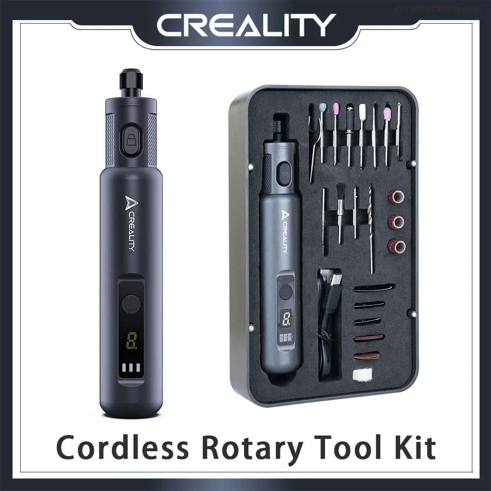 

Creality Original Cordless Rotary Tool Kit for 3d Printer Multi-functional 6 Variable Speeds Long Battery Life 3d Printer Parts