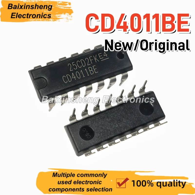 10PCS New CD4518 CD4518BE CD4518BD direct insertion DIP-16 decimal synchronous addition counter