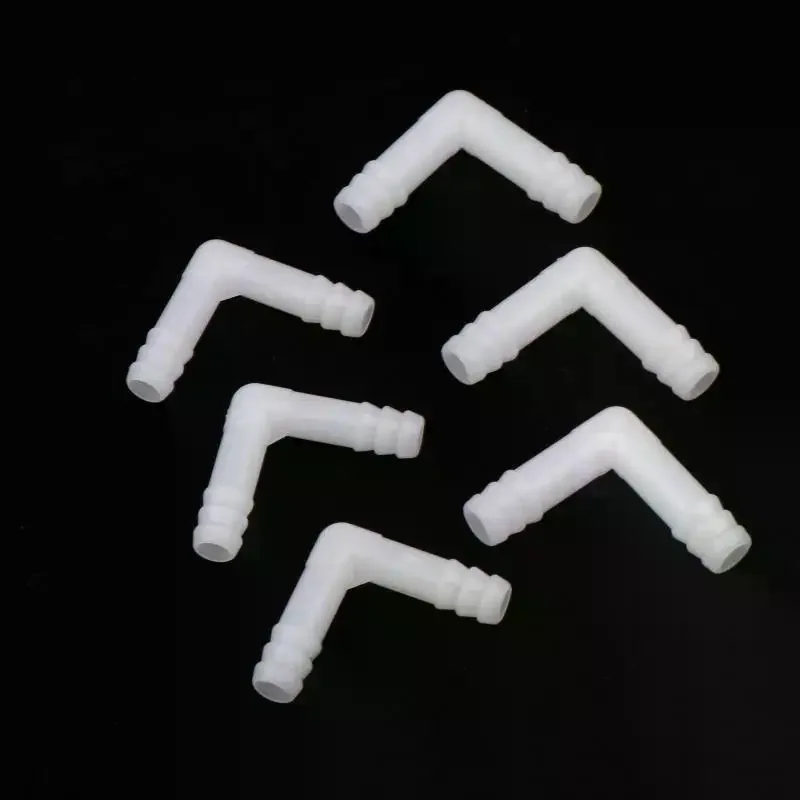 5PCS 8/10mm PE Elbow Connector Pagoda Joint for Aquarium Air Pump Garden Irrigation Water Pipe Hose Fitting Kit