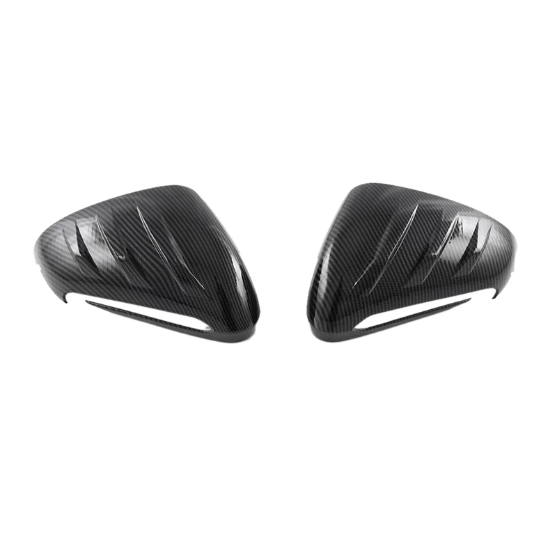 

Car Side Door Mirror Cap Rearview Mirror Cover Trim Protective Carbon Fiber Look For BYD Seal / BYD ATTO 4