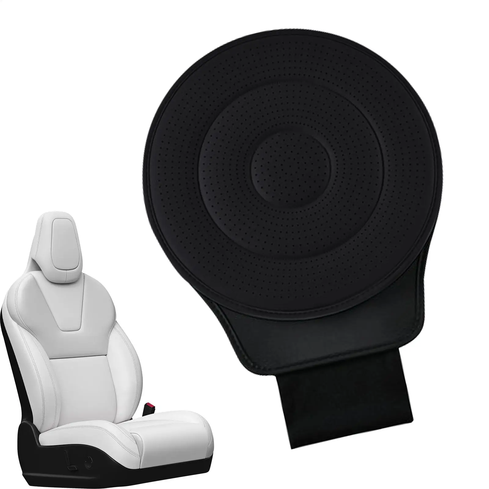 

Rotating Car Seat Cushion 360 Degree Rotating Automotive Seat Cushions Moisture-Wicking Anti-Slip Mat For Driver SUV Truck