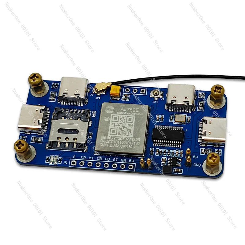 Zero dedicated 4G HUB expansion board Air780e networking module 4G CAT1 LTE Ethernet