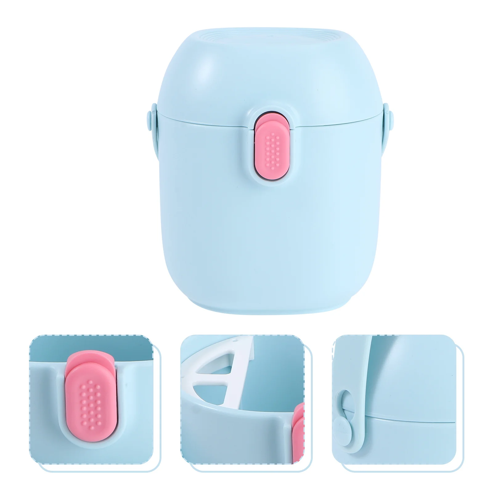

1Pcs Portable Baby Milk Powder Storage Box Large Capacity PP Heat Cold Resistant Milk Powder Container with Separate Scoop