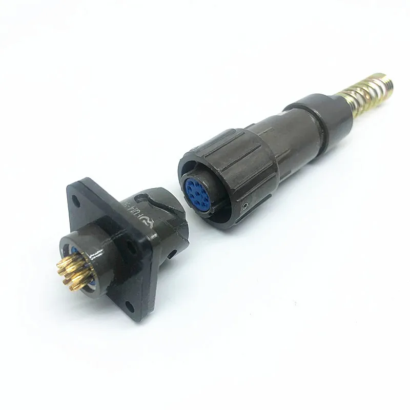 Водонепроницаемая герметичная авиационная вилка FQ14-2T 3T 4T 5T 6T 7T 8T 9TK ZJ TJ ZK Разъем