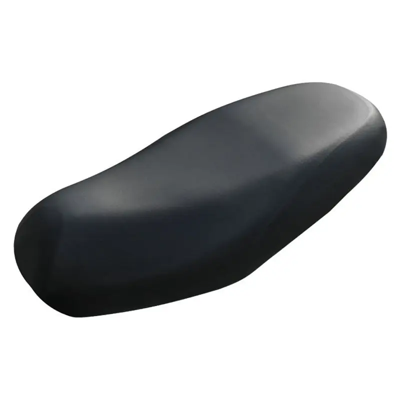 Elastic Leather Motorcycle Seat Cover Protector Universal Cushion Waterproof Anti Scratch Cover Mat For Autocycle Black Top-Rate