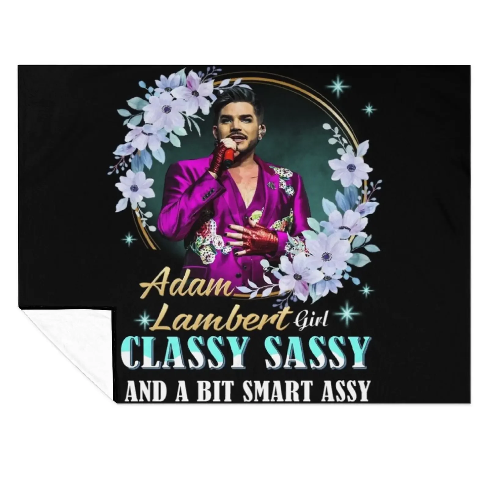 

ADAM LAMBERT GIRL CLASSY SASSY AND A BIT SMART ASSY Throw Blanket Extra Large Throw Kid'S For Baby Bed Fashionable Blankets