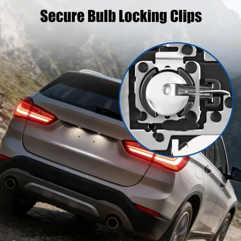 M76E Upgrades ABS Innenrücklicht-Montagehalterung 63217438433 63217438434 Einfache Installation Paar kompatibel für Auto F49 – Detail 8