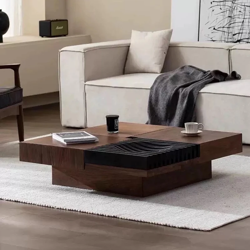 

Low Modern Coffee Table Wood Living Room Nordic Small Antique Designer Side Table Simple Mesa Auxiliar Lounge Suite Furniture
