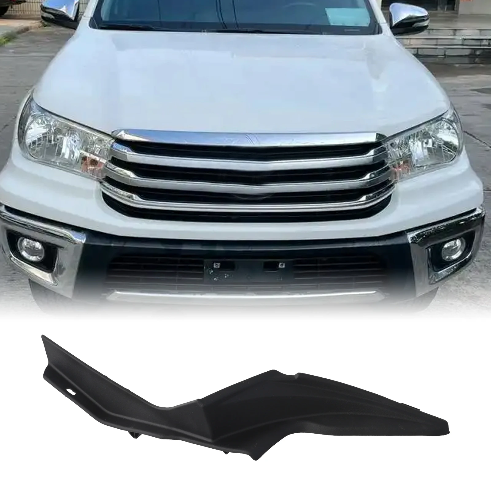 

Fender To Cowl Seal Cowl Side Seal Custom Fitment Easy Installation Non-deformation Product OE Number 53866-0K050