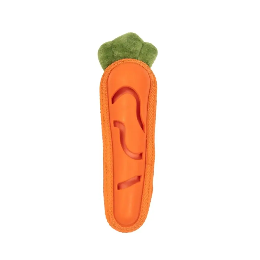 Toy carrot teething pet snack holder-Oikos animal