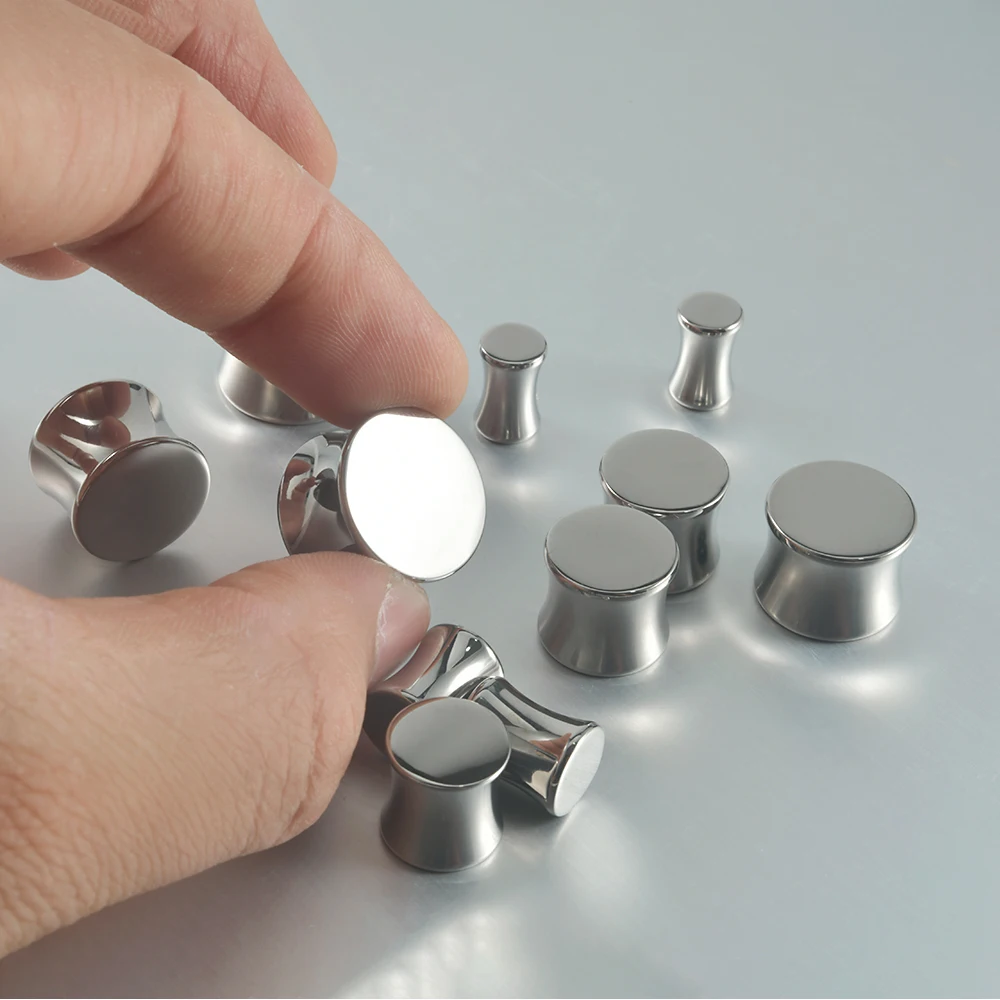 2pcs G23 Titanium Solid Ear Plug Tunnel Expander, Body Piercing