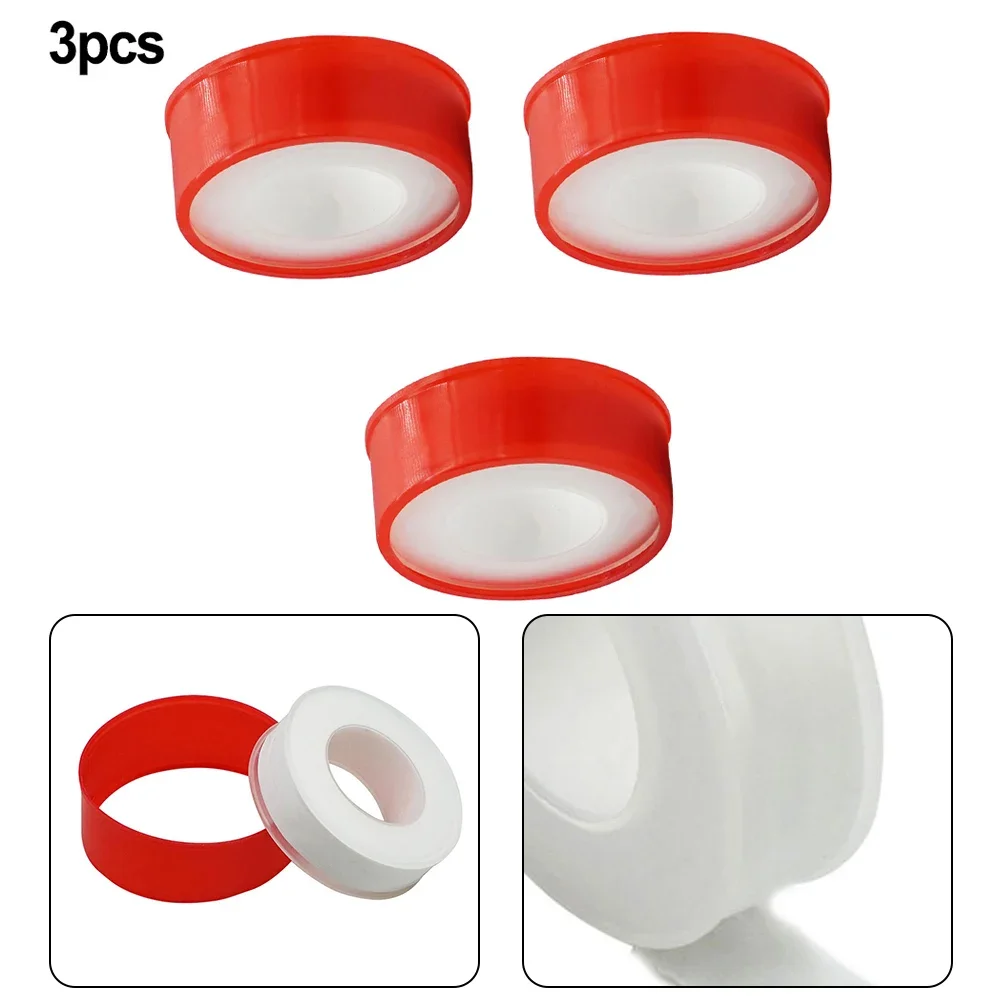 5Pcs PTFE Thread Sealing Pipe Tape Gas Water Tape 20 Meters Waterproof Engineering Dedicated Duct Tap Evacuum Seal Roll