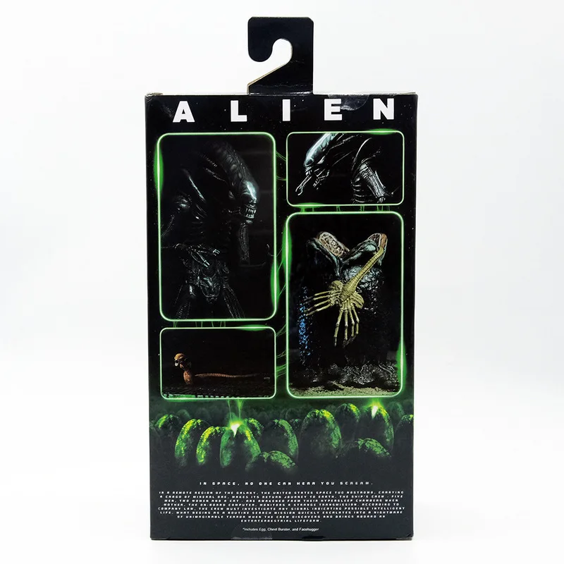 Alien Vs. Predator Avp Classic FigAuckland PVC Material Movie Figurick, Ornement de bureau, Modèle de jouet de collection, Cadeaux, 23cm