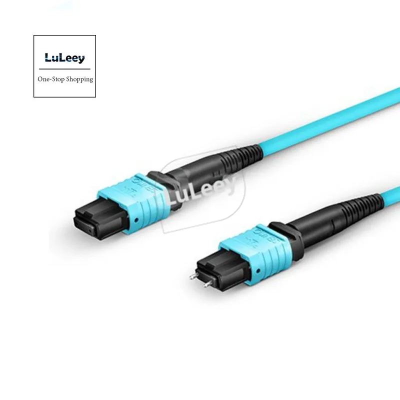 

12core Female MPO-MPO 10 Gigabit Multimode OM3 Backbone Optical Fiber Pigtail Standard Loss LSZH Jumper 1m3m5m10m15m20m25m