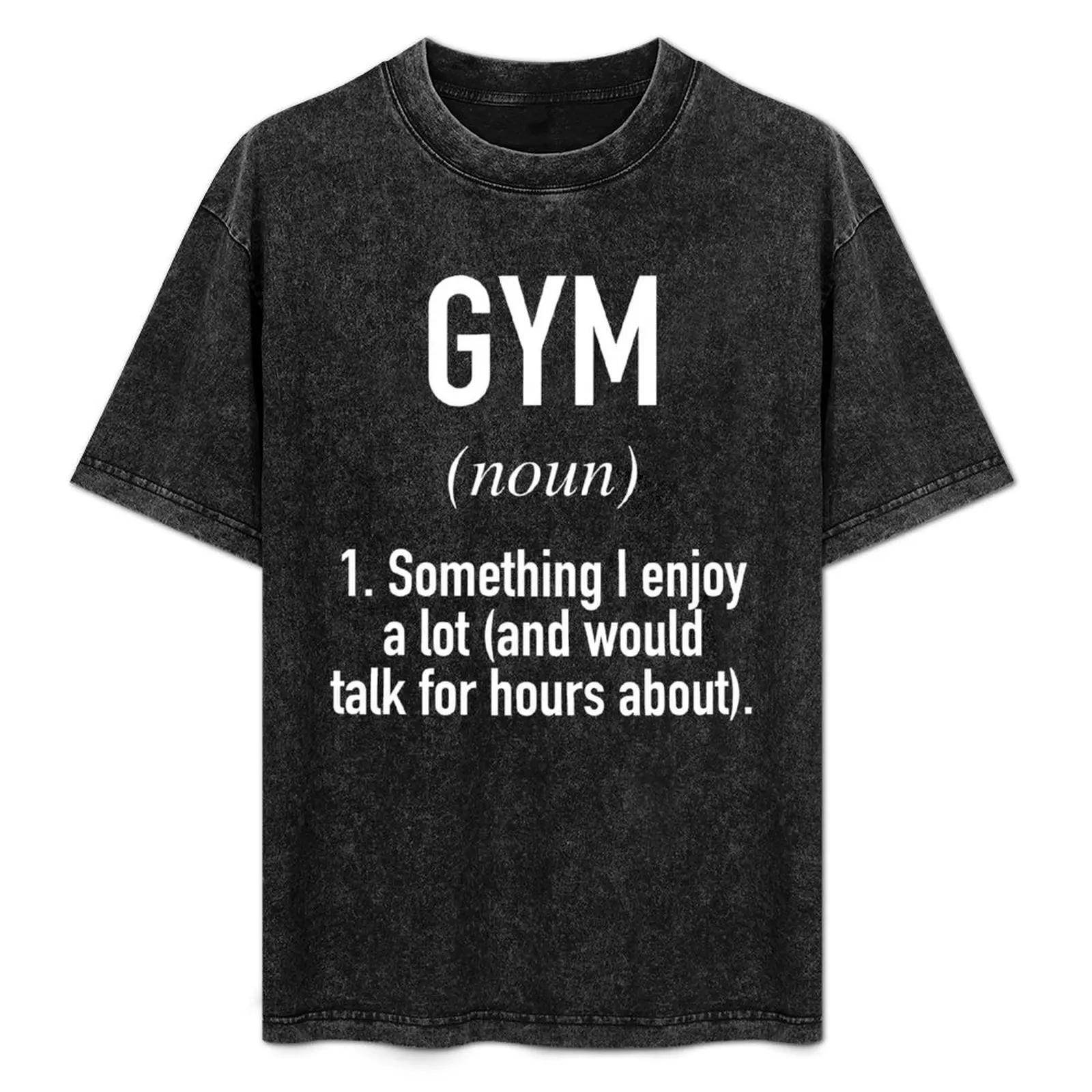 

Gym Defined T-Shirt graphic tee shirt summer clothes hippie clothes Short sleeve tee men