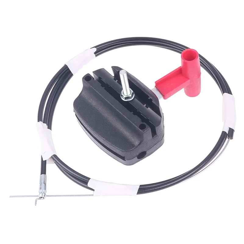 Imagem -05 - Plástico Liga Interruptor do Cabo do Acelerador Lever Control Handle Kit para Cortador de Gramado Jardim 56 Alta Qualidade