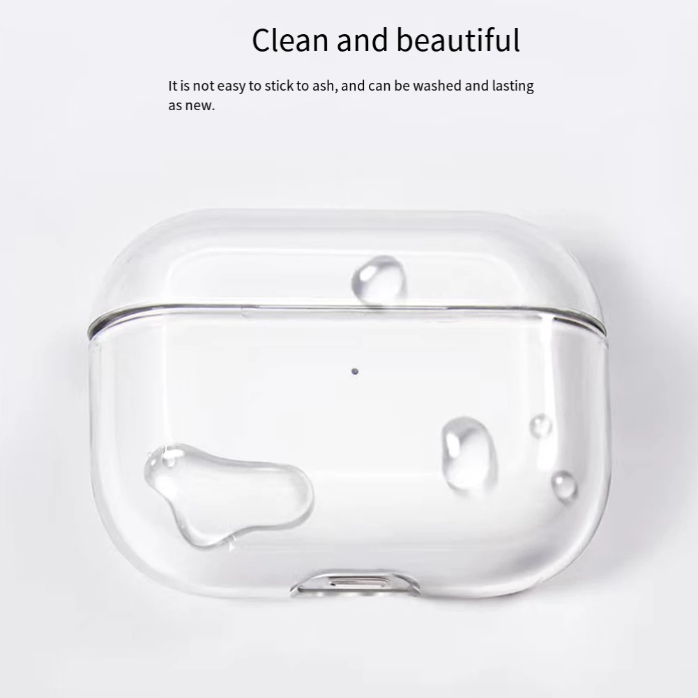 Durable Clear Soft Earphone Case Protect Earphones Portable Shock-absorbing For Airpods Pro 2 /3/2/1 Full Package Earphone Cover