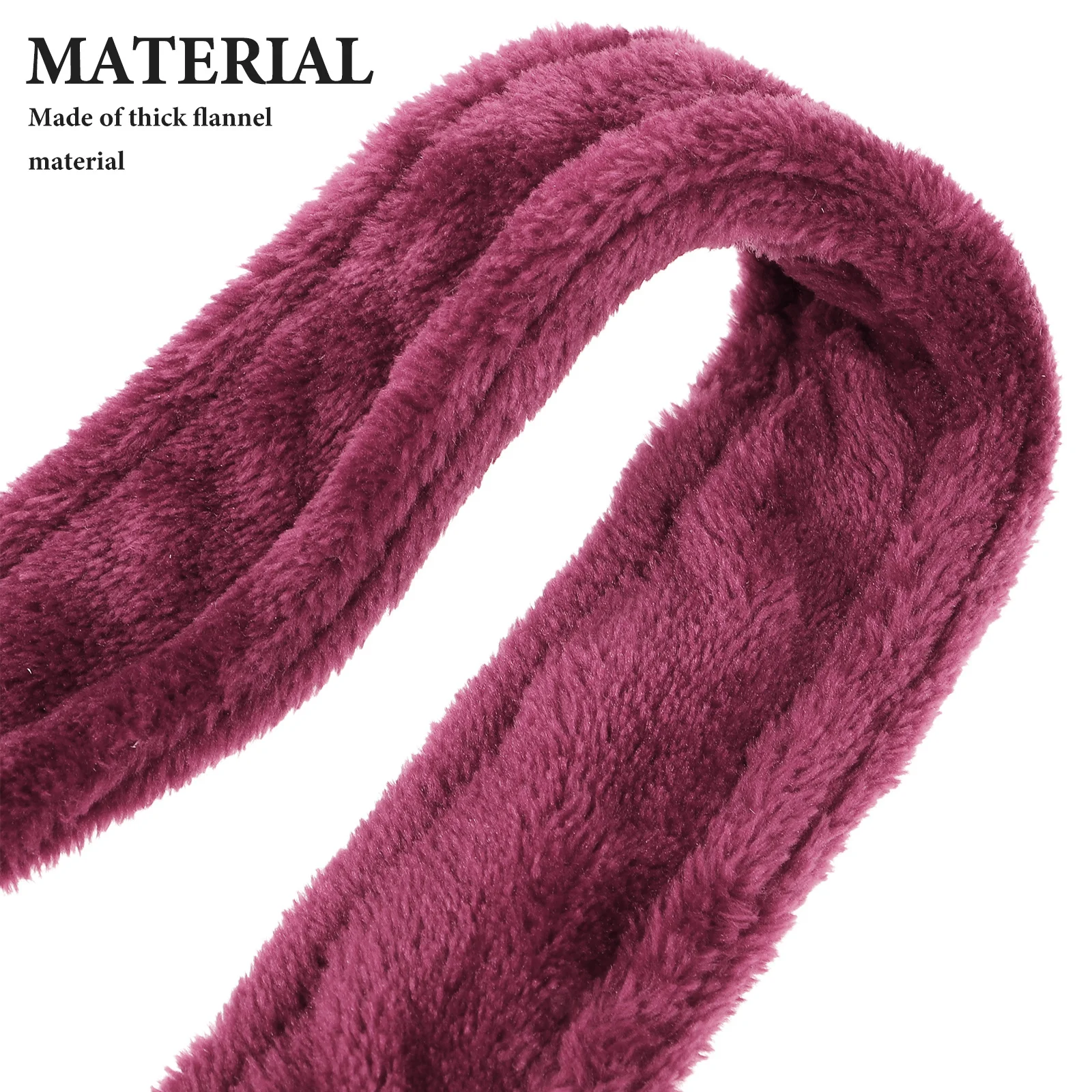 Dikke flanellen gewaadriem vervanging verstelbare badjasriem zacht comfortabel geschikt voor hotel spa badjas heupriem