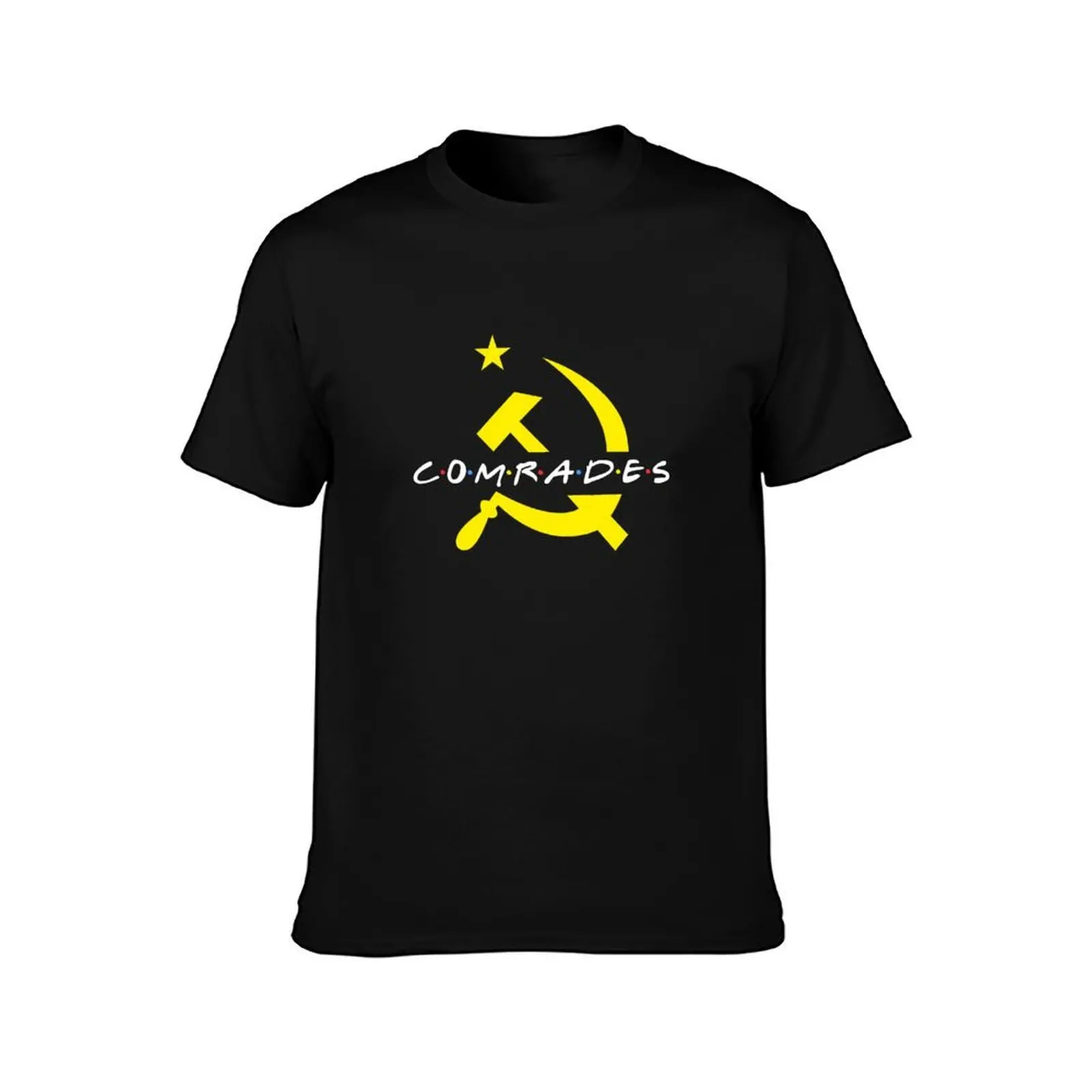 Comrades Friends T-Shirt Fashion Letter Print T-Shirt
