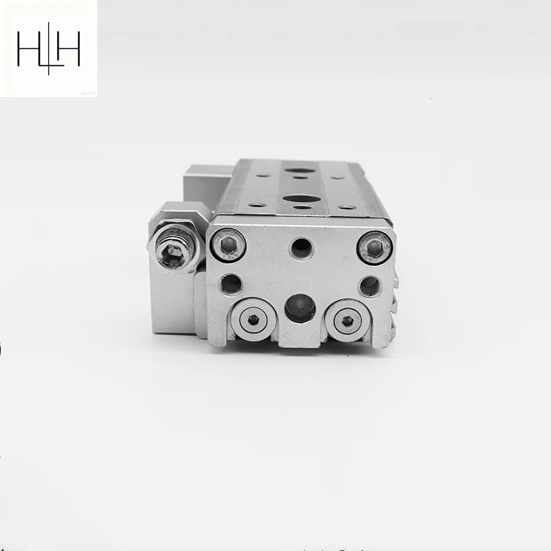 Compatible Precision Linear Guide Slide Cylinder MXQ8-10 MXQ8-20 MXQ8-30 MXQ8-40 MXQ8-50 Double Shaft Guide Rail Slide Cylinder
