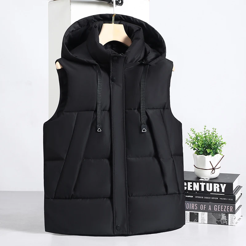 

Outdoor Cycling in Autumn and Winter Windproof Breathable Vest for Men Fashionable and Trendy Cold Proof Warm Detachable Vest