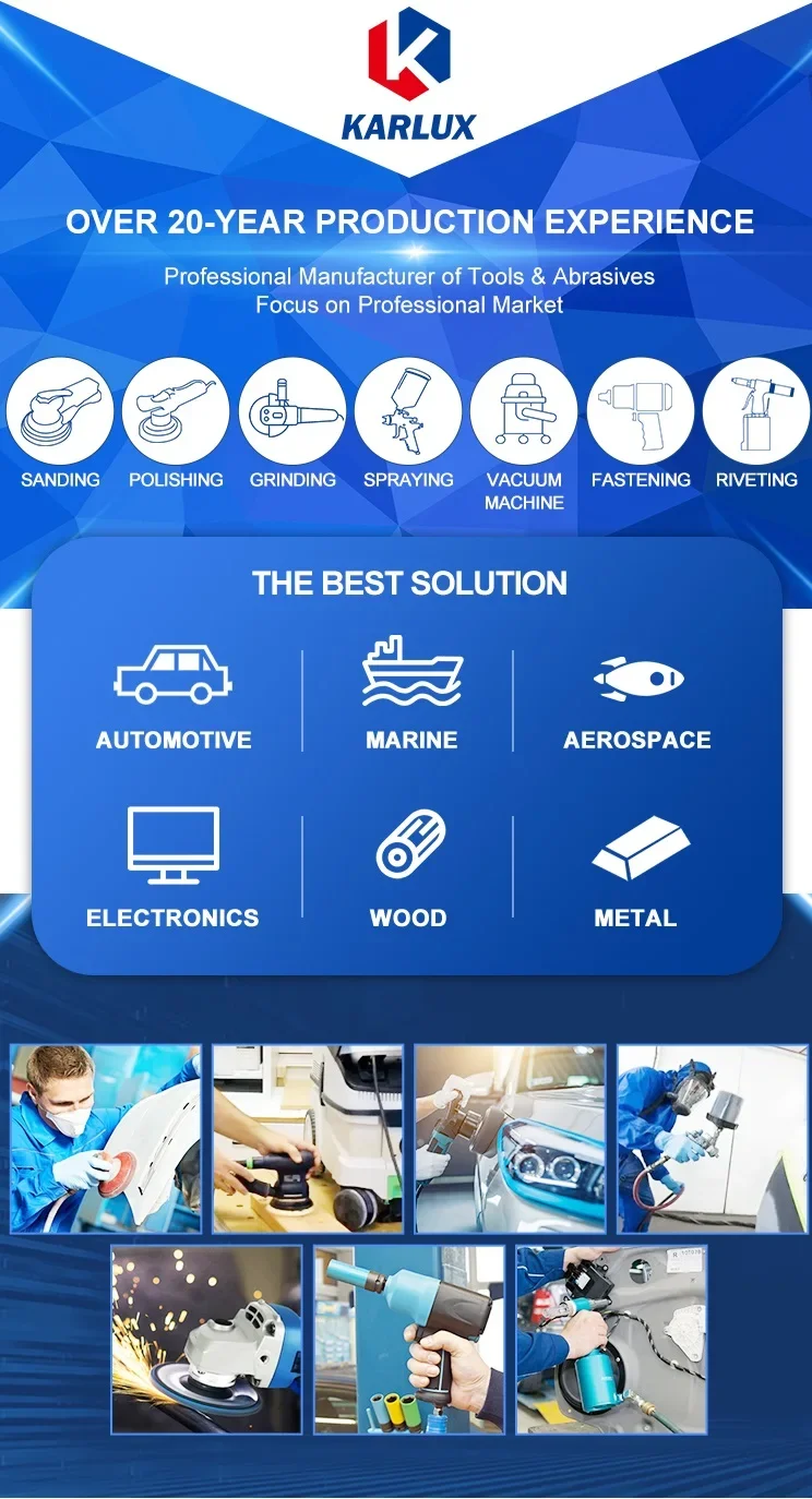 Gerinda Tanpa Kabel Torsi 1/4 inci & 6mm