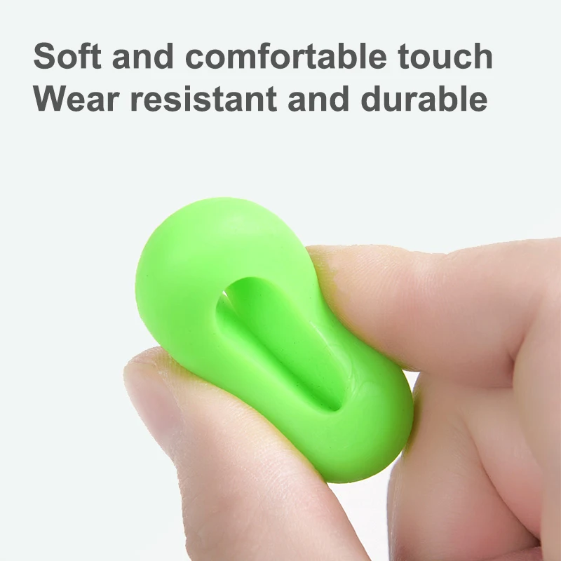 Neu 10er-Pack Rutschfester Angelruten-Stopper aus Silikon – Rutenhalter-Clip für sicheren Halt – Detail 8
