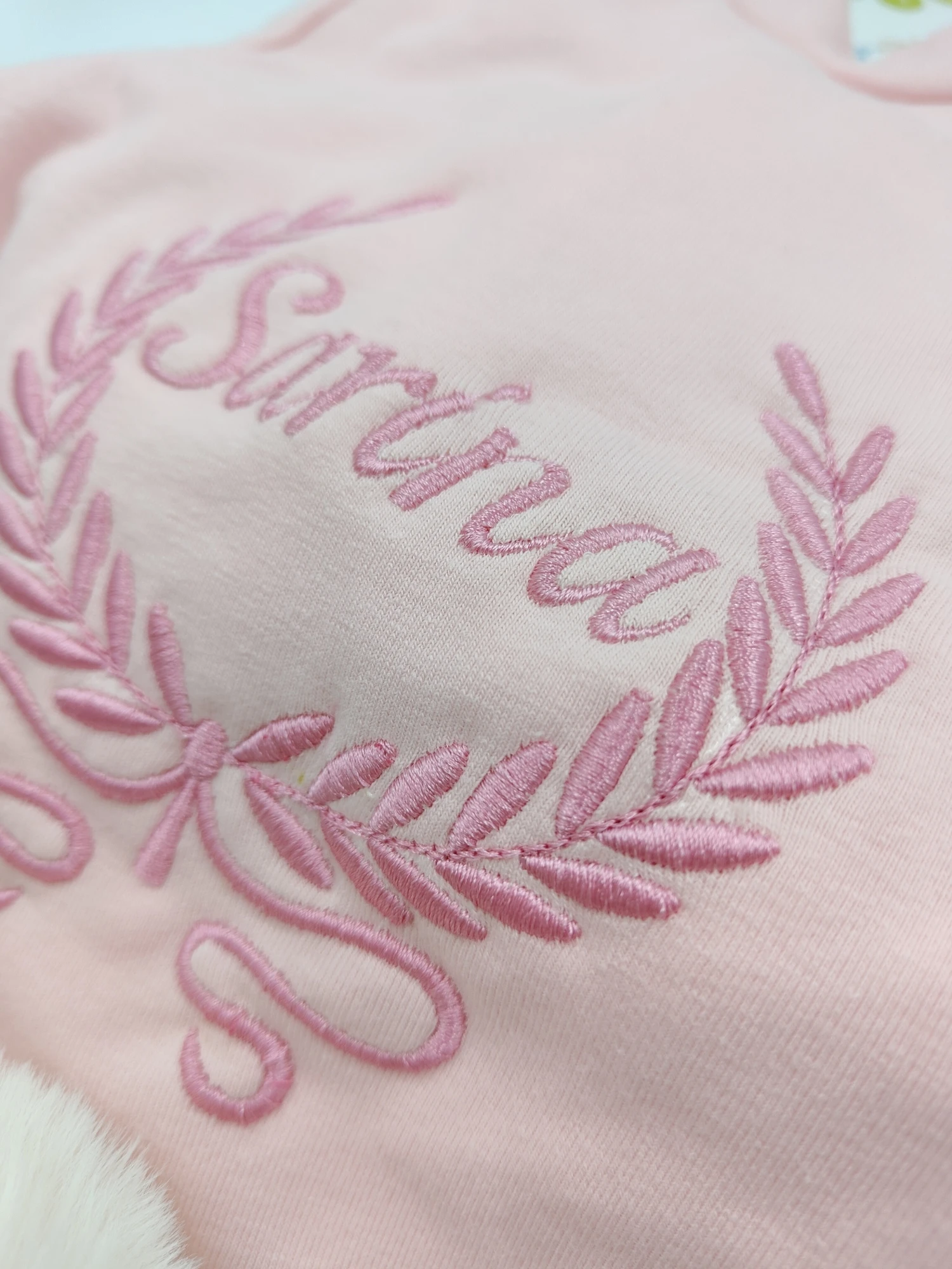 Baby Nursery Outfits - Dollbling Hospital Exit Jednorazowy Haftowany Imienny