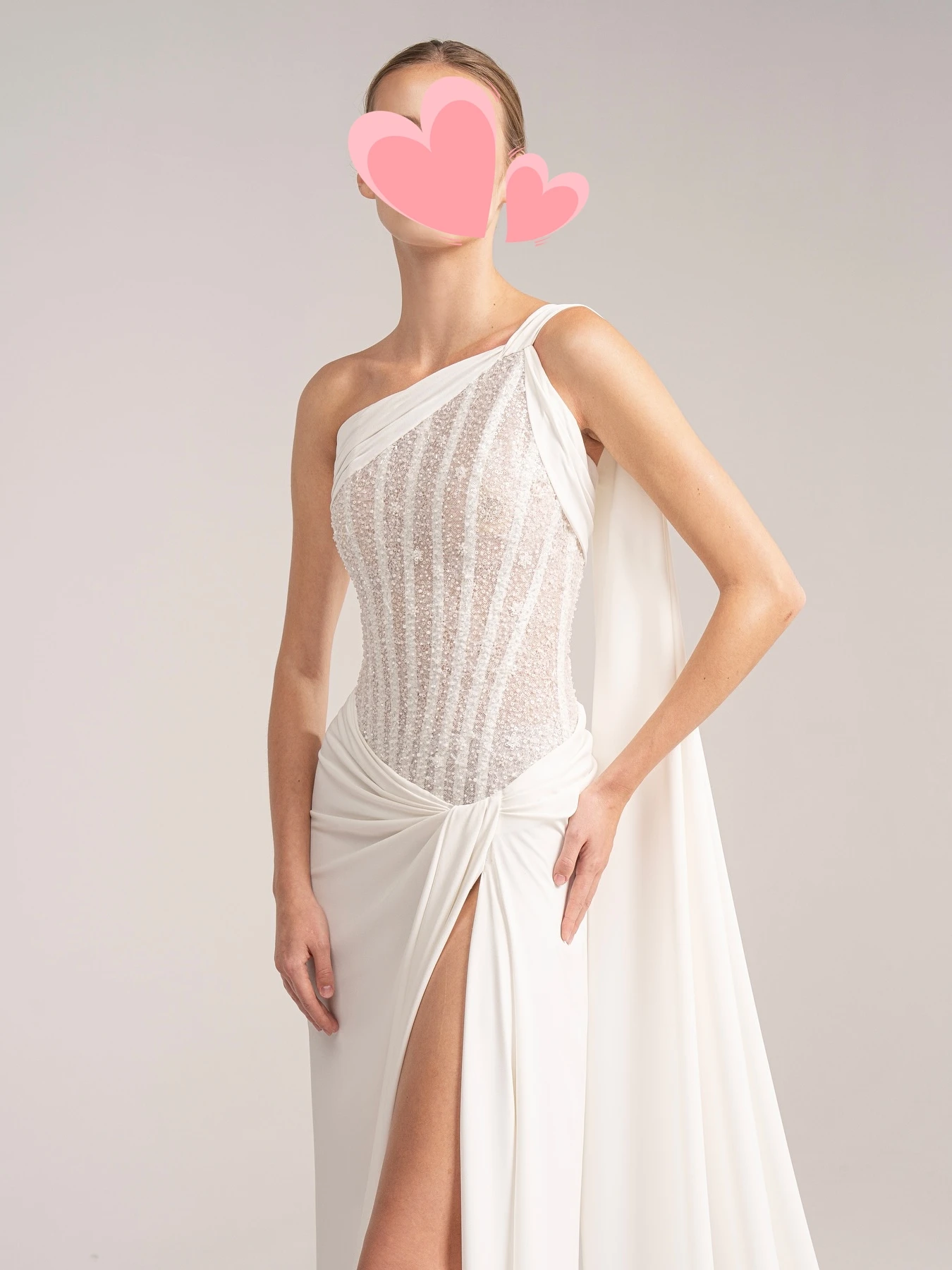 Oisslec vestido de fiesta elegante Vintage dulce Sexy cuentas de marfil hendidura de encaje personalizado ocasión Formal vestido de fiesta vestidos de fiesta de noche