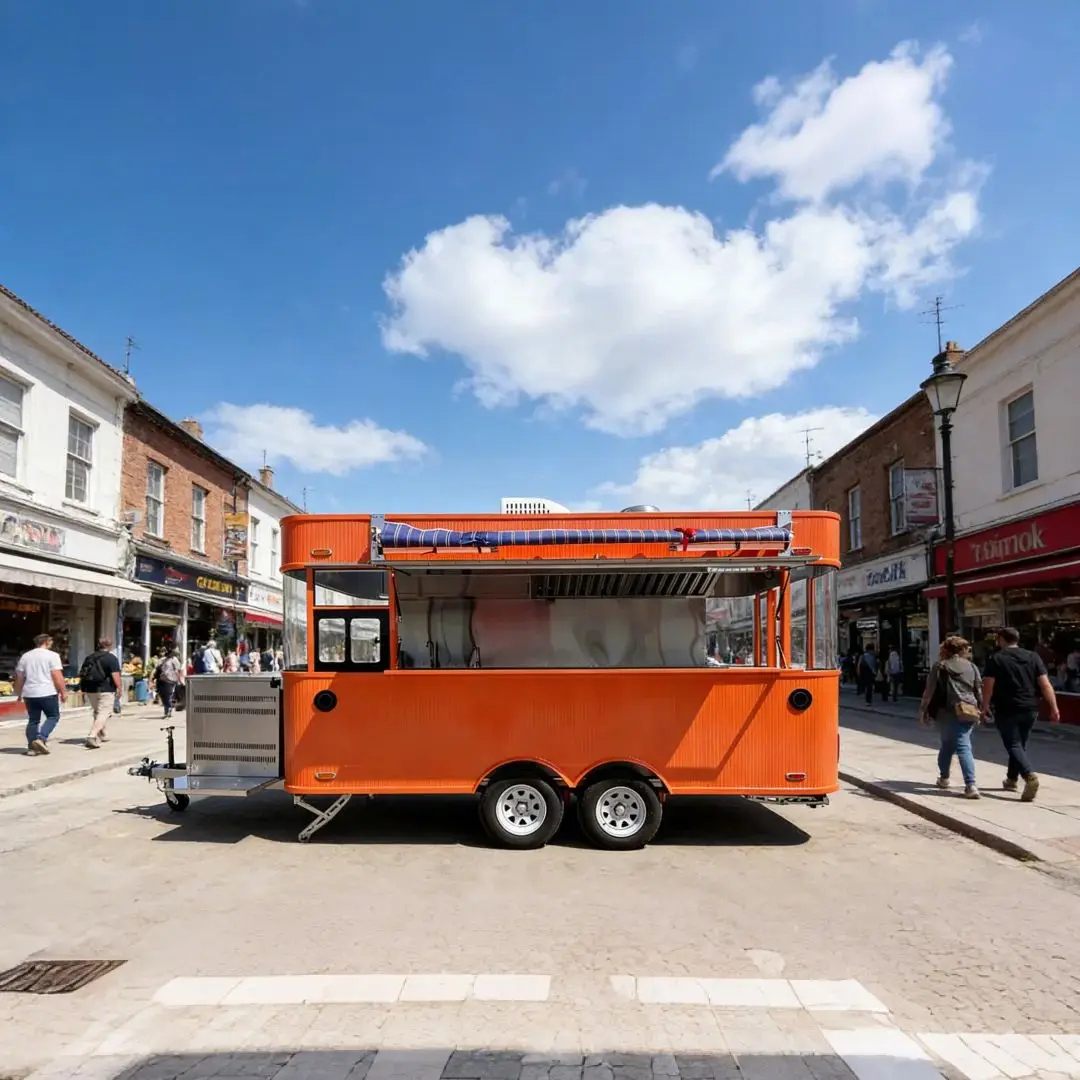 

Factory-Direct Towable Food Trailer - Customizable Commercial Mobile Kitchen