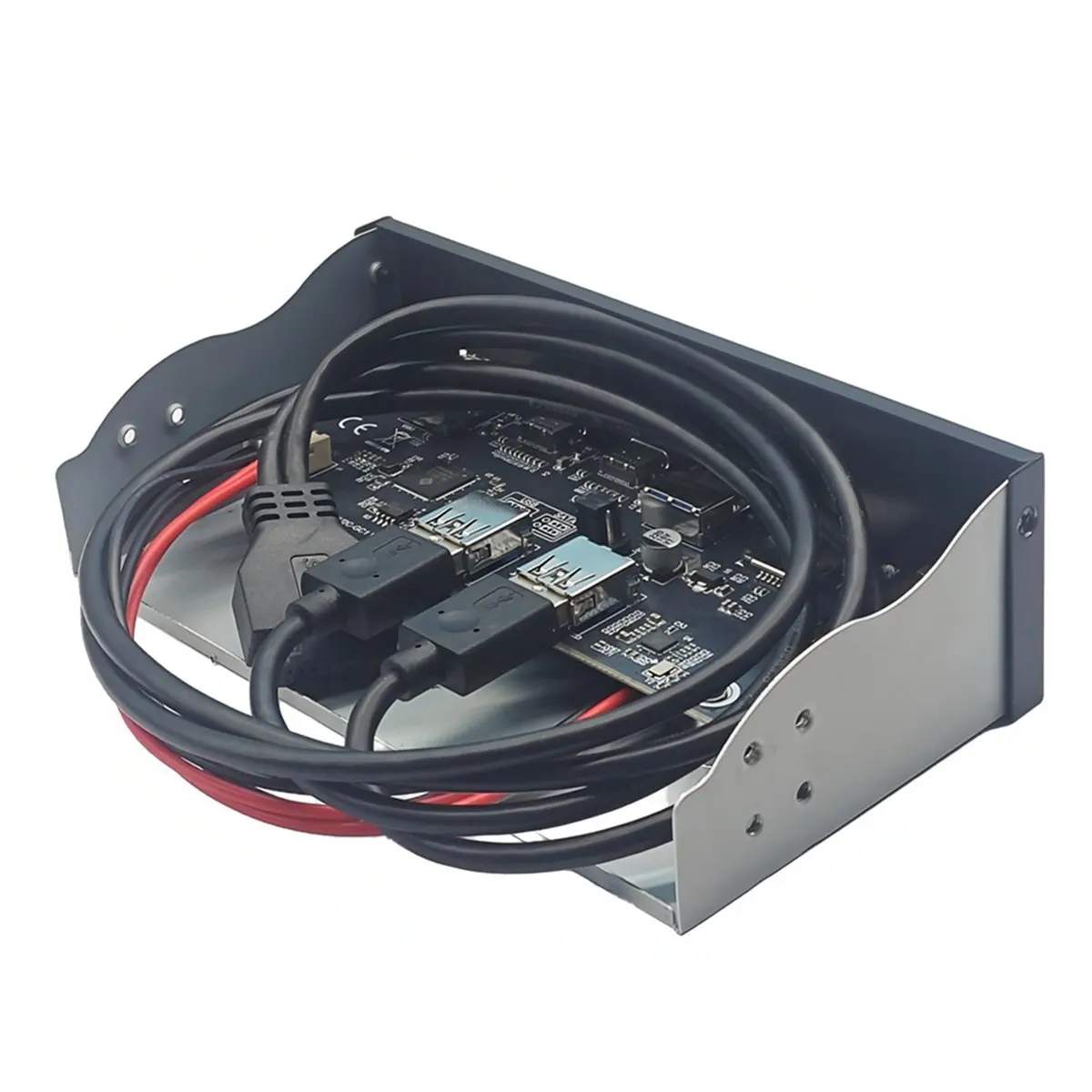 

High-quality PC accessories in Stock USB Front Panel for 5.25inch Floppy Drive Bay